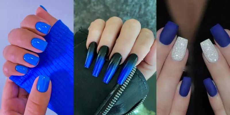 45 Amazing & Unique Blue Nail Designs That You Can’t Regret